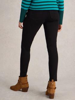 White Stuff Holly Organic Cotton Blend Skinny Jeans - view 2, Black