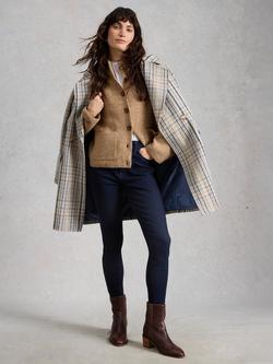 White Stuff Holly Organic Cotton Blend Skinny Jeans - view 2, Dark Blue