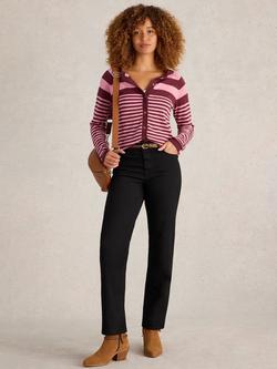 White Stuff Taylor Straight Cut Jeans, Black