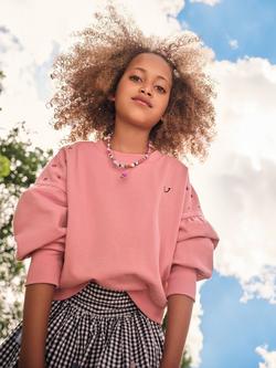 Stych Kids' Gemtastic Sweatshirt, Pink, Pink