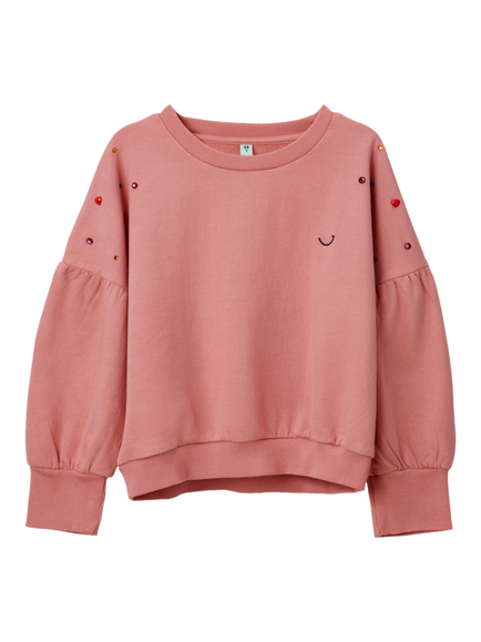 Stych Kids' Gemtastic Sweatshirt, Pink - view 2, Pink