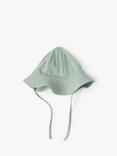 Lindex Baby Jersey Sun Hat, Light Dusty Green