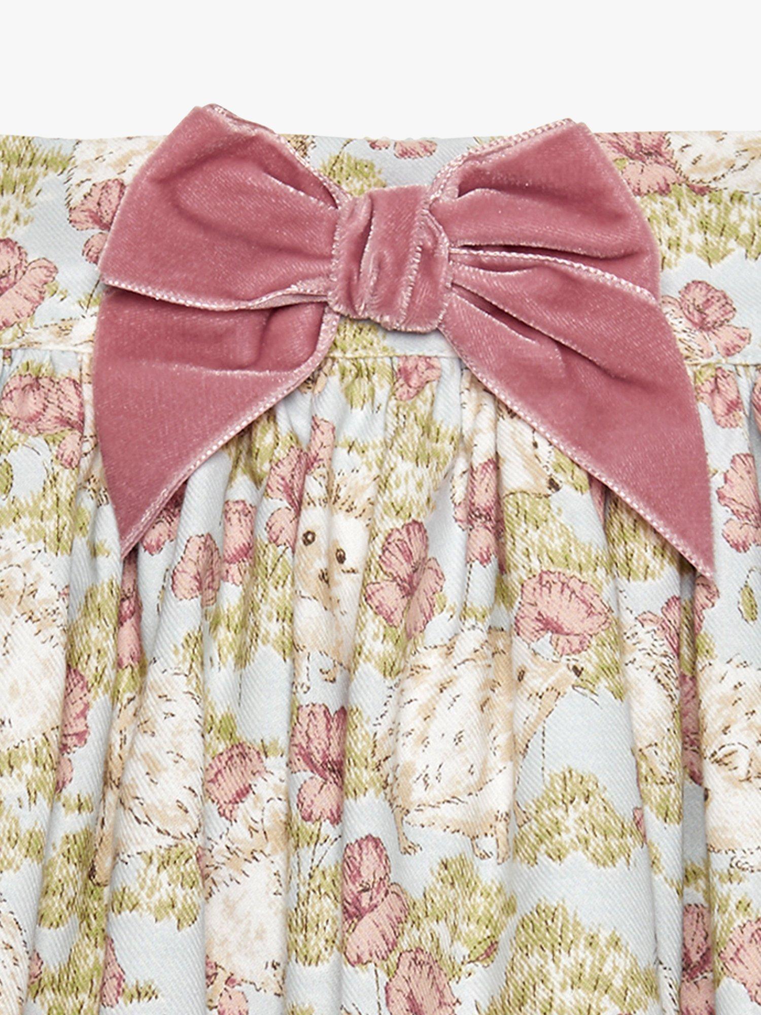 Product image 3 of 4, which shows Trotters Kids' Hollie Hedgehog Cotton Skirt, Multi, 2-3 years