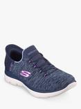 Skechers Summits Dazzling Haze Trainers, Navy