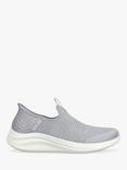 Skechers Ultra Flex 3.0 Smooth Step Sports Shoes, Light Grey