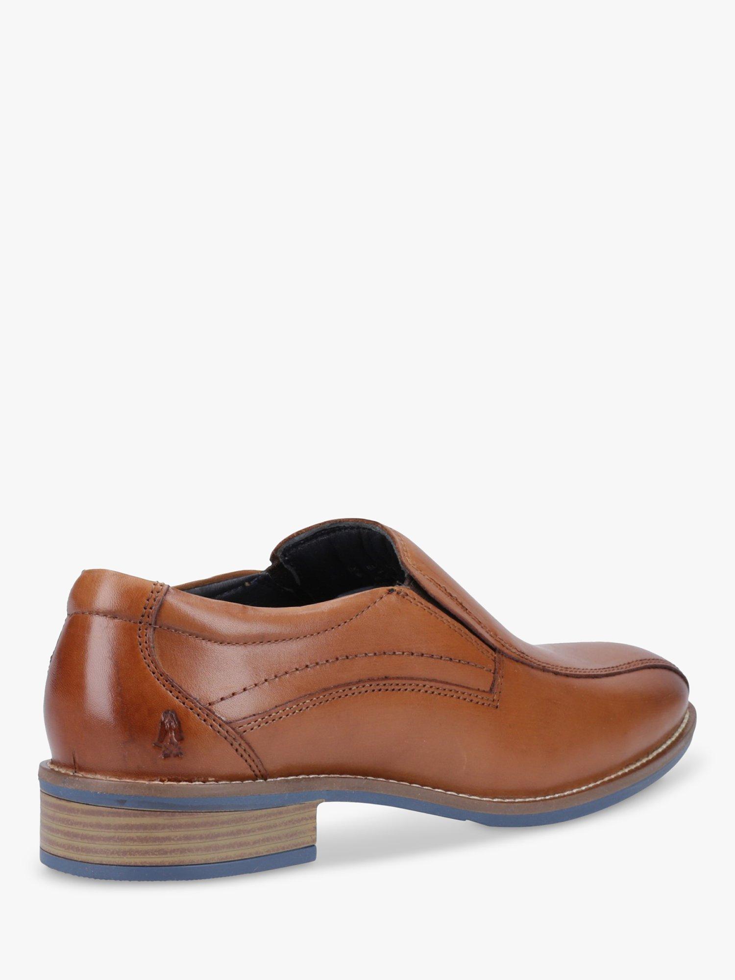 Product image 3 of 4, which shows Hush Puppies Donovan Leather Loafers, Tan, 6