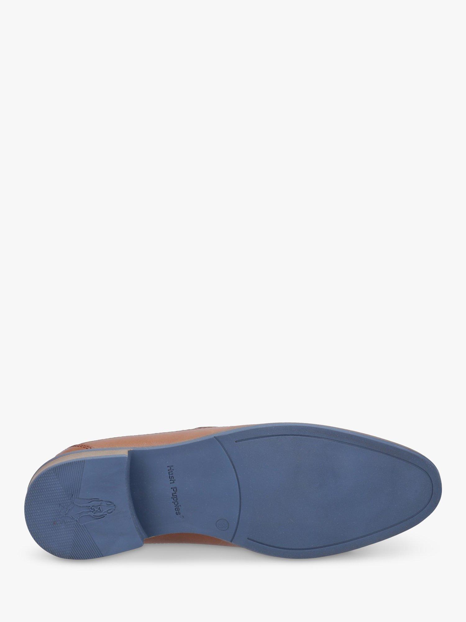 Product image 4 of 4, which shows Hush Puppies Donovan Leather Loafers, Tan, 6
