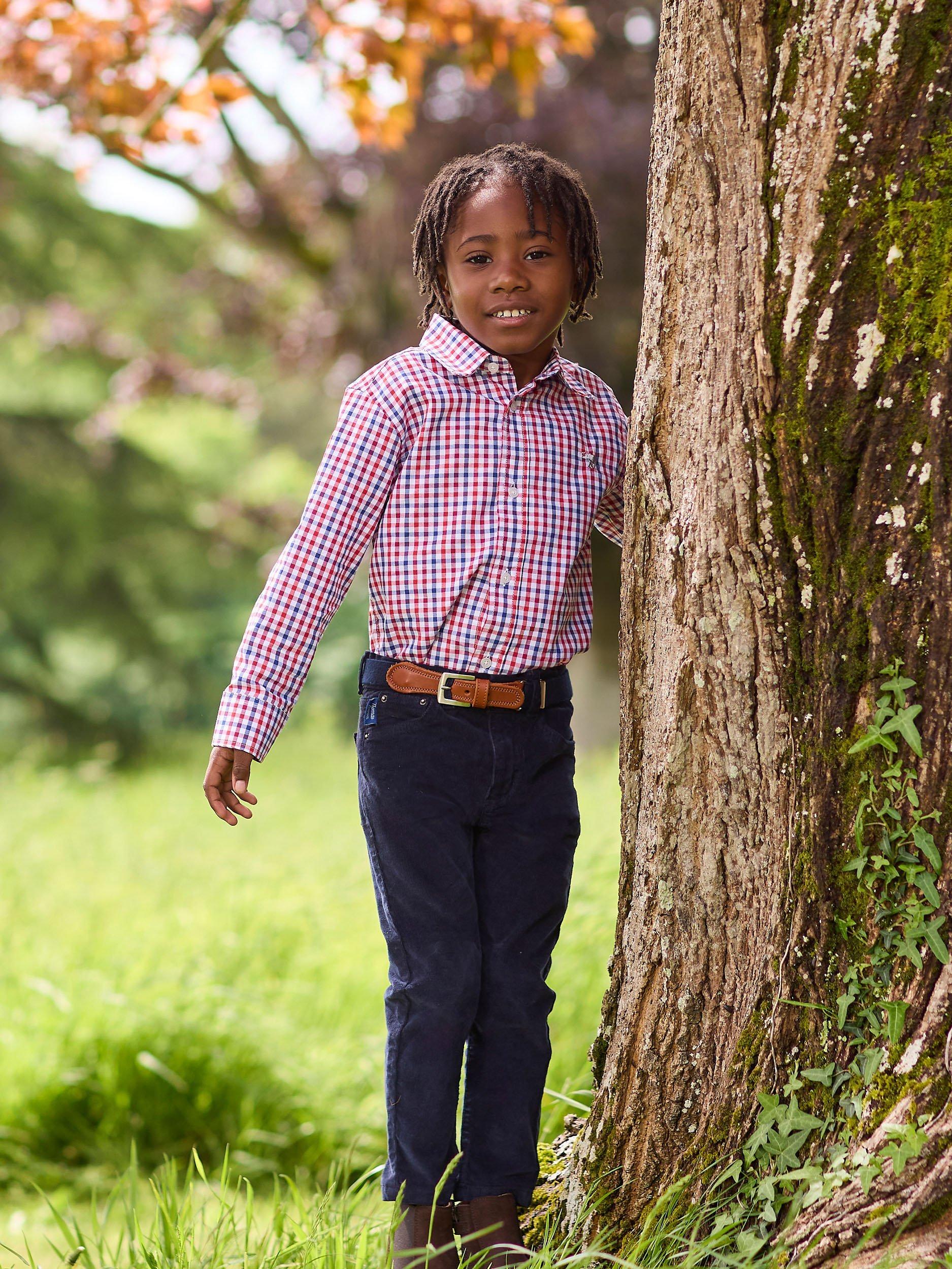 Product image 6 of 6, which shows Trotters Kids' Oliver Shirt, Multi, 2-3 years