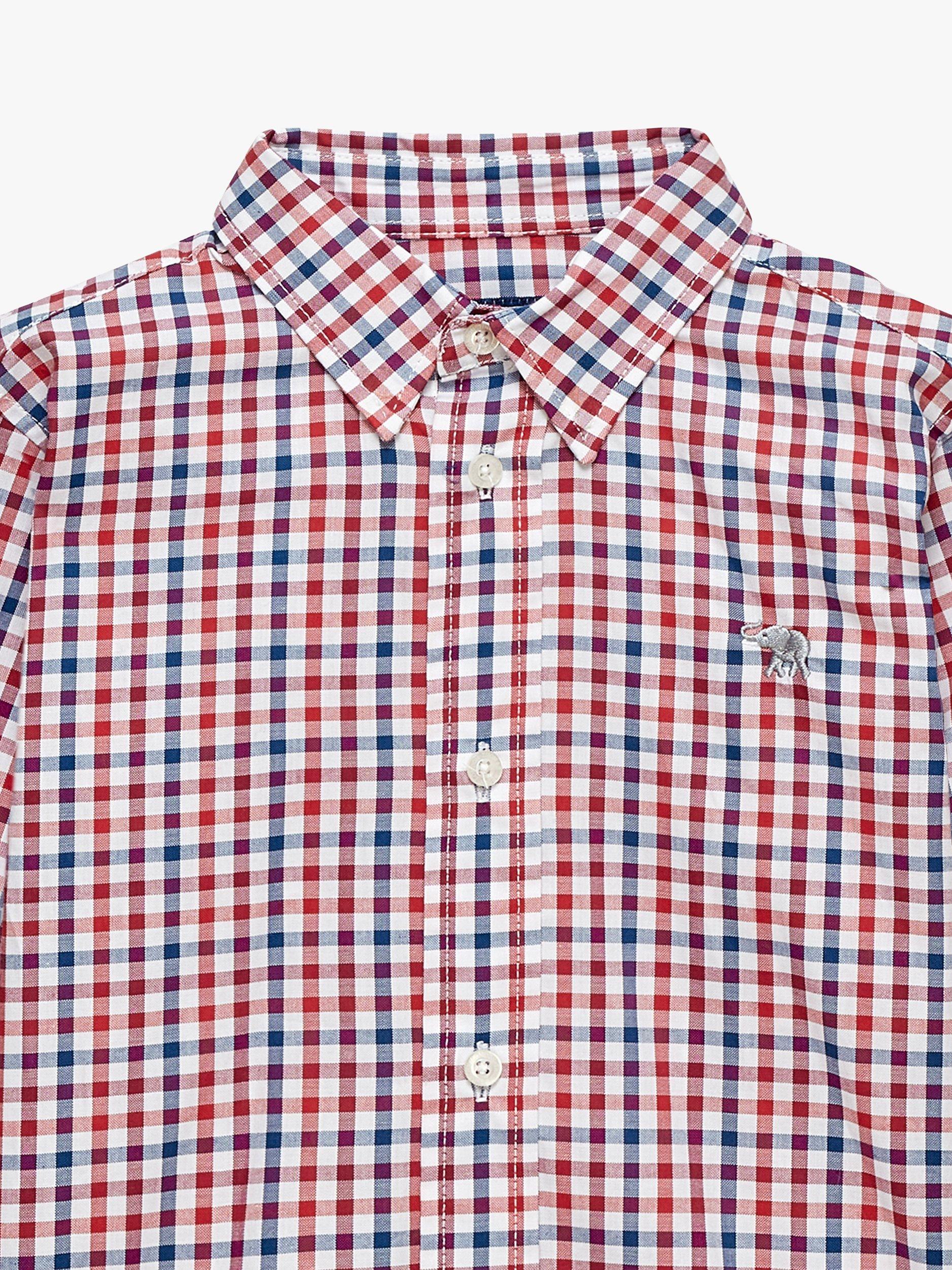 Product image 3 of 6, which shows Trotters Kids' Oliver Shirt, Multi, 2-3 years