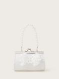 Monsoon Kids' Bridesmaid Lace Butterfly Mini Bag, Ivory