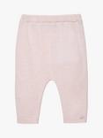 Trotters Baby Teddy Wool Blend Leggings, Pale Pink