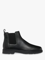 Hush Puppies Milo Leather Lace Up Boots Black