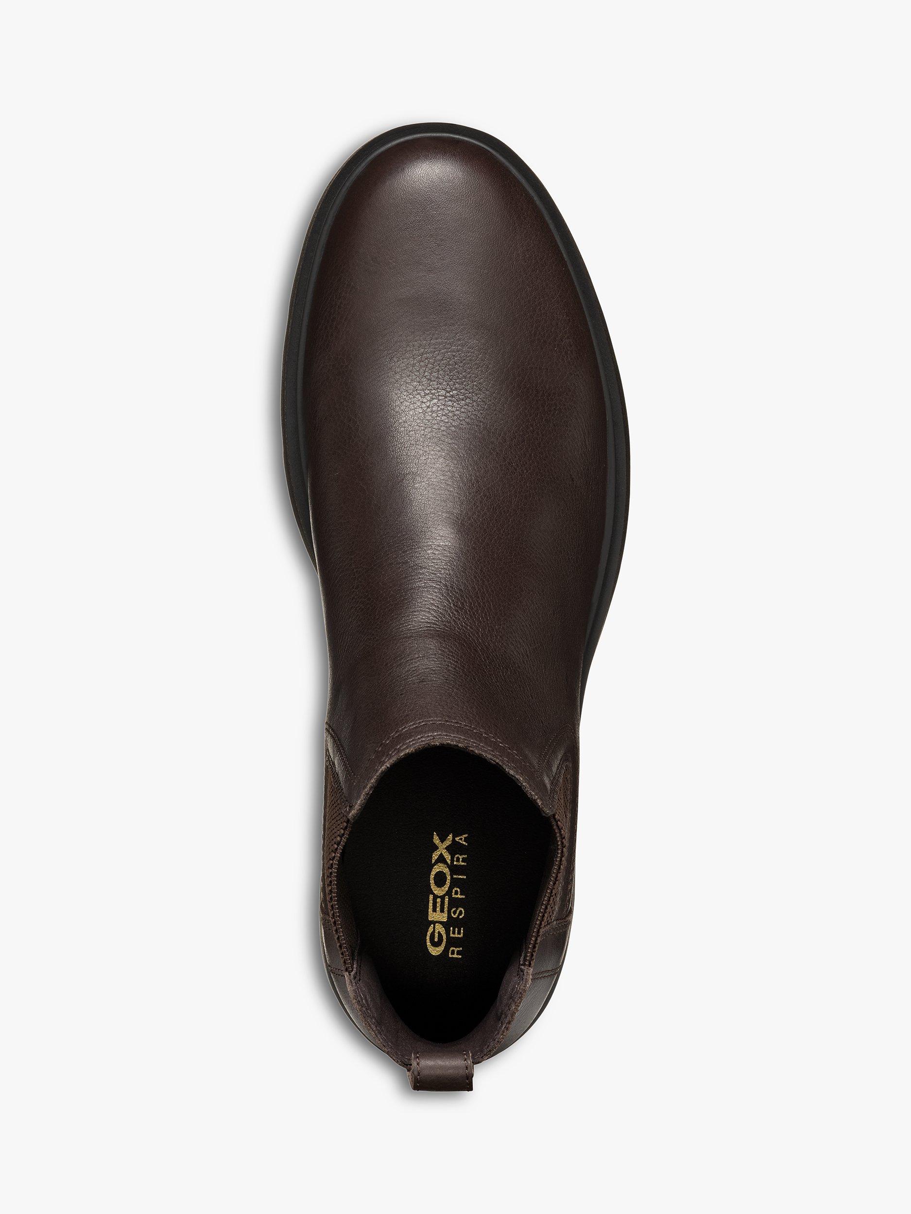 Product image 5 of 6, which shows Geox Spherica EC1 Leather Ankle Boots, Coffee, EU42