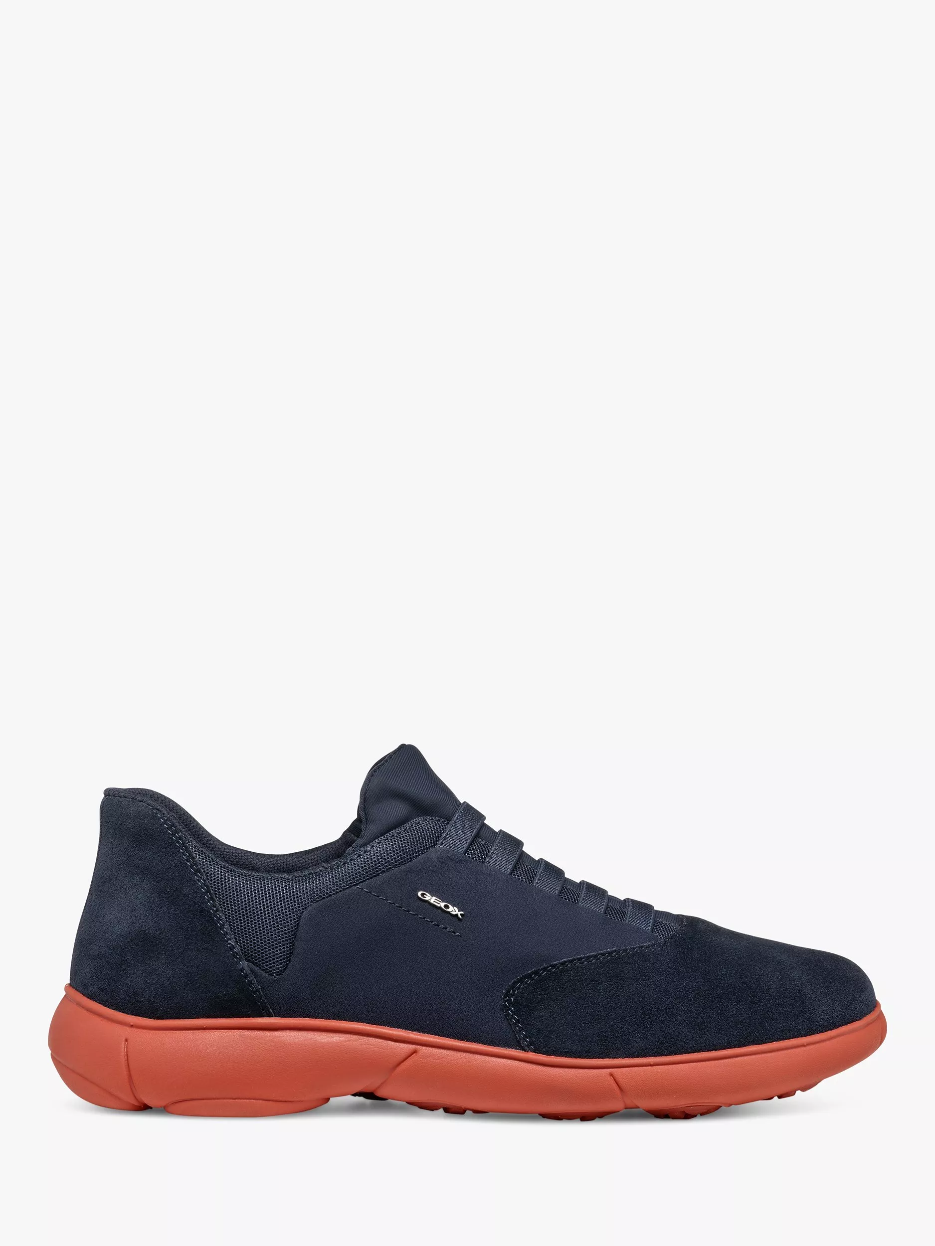 Geox Nebula 2.0 Low Cut Trainers Navy Brick