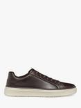 Geox Zackerty Waxed Leather Lace Up Trainers