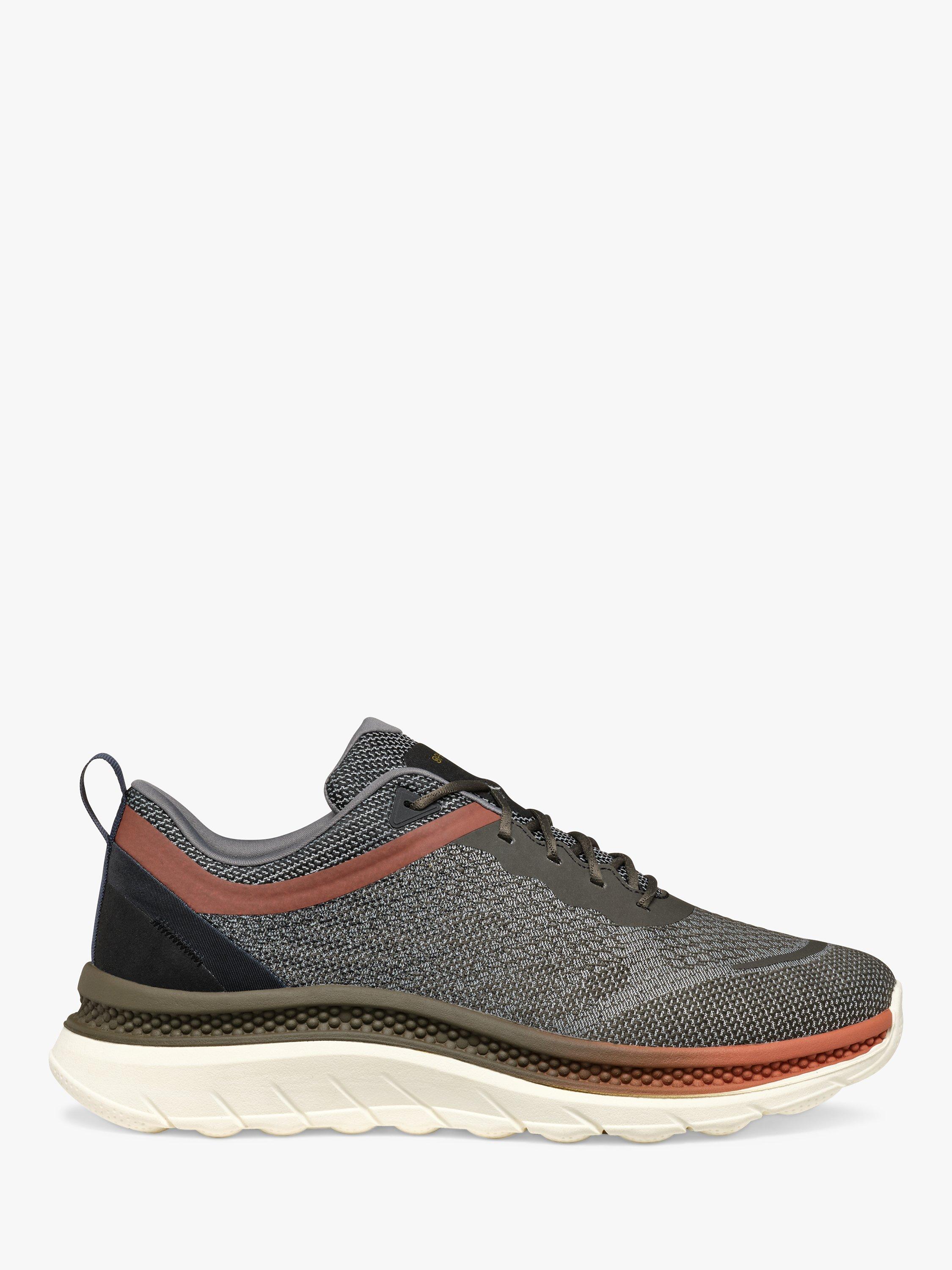 Geox Spherica Actif  X Lace Up Trainers, Military/Black