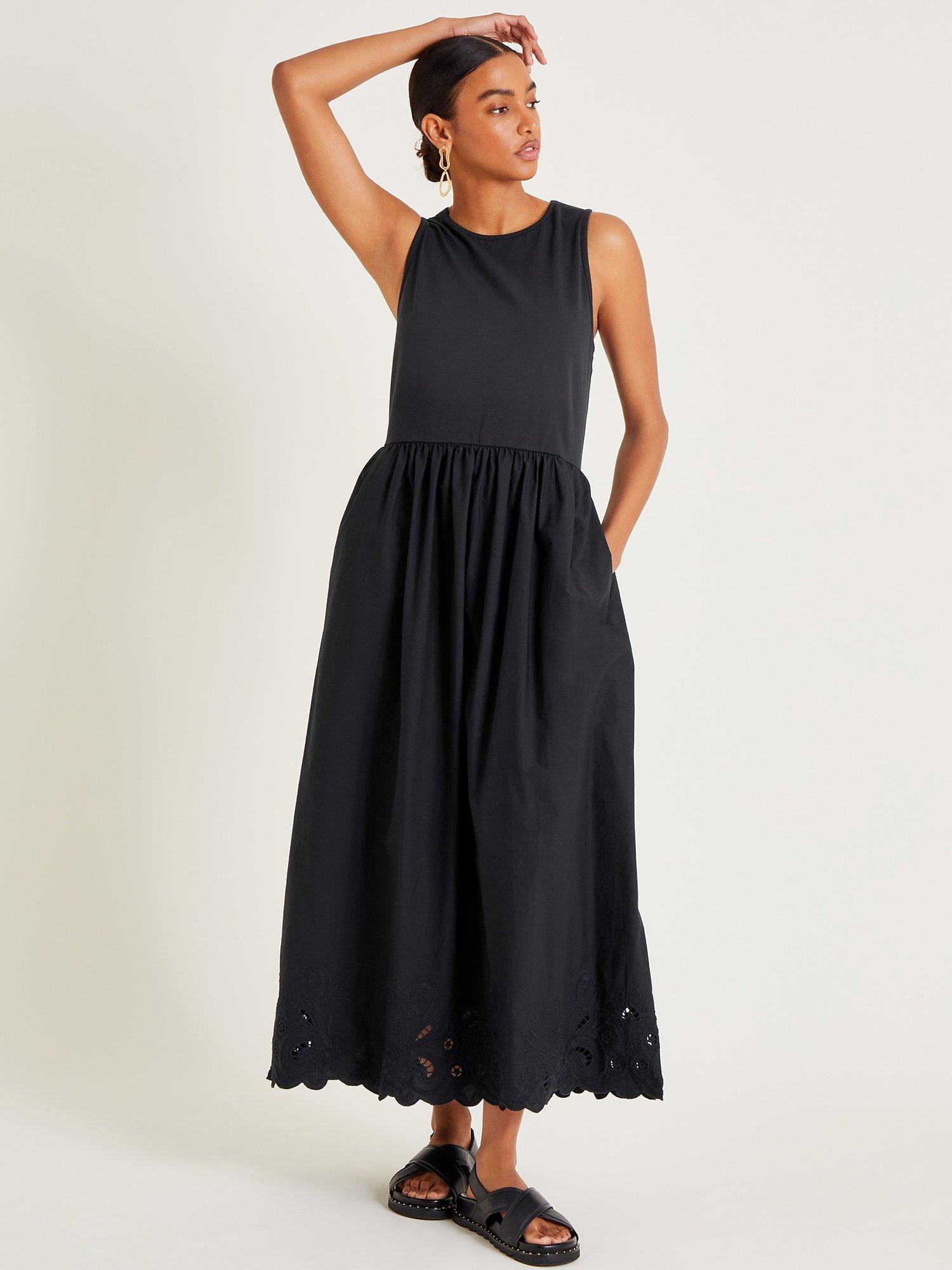 Monsoon Esme Maxi Dress Black