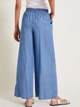 Monsoon Peri Trousers, Light Blue