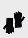 Gerard Darel Prune Pure Cashmere Gloves, Black