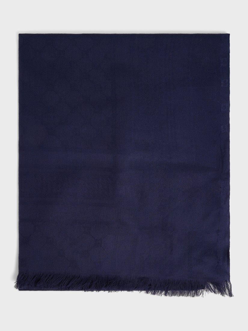 Product image 1 of 2, which shows Gerard Darel Domitille Scarf, Navy