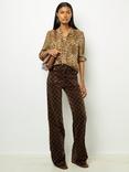 Gerard Darel Brisia Animal Print Top, Multi