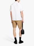 SISLEY Short Sleeve Linen Shirt