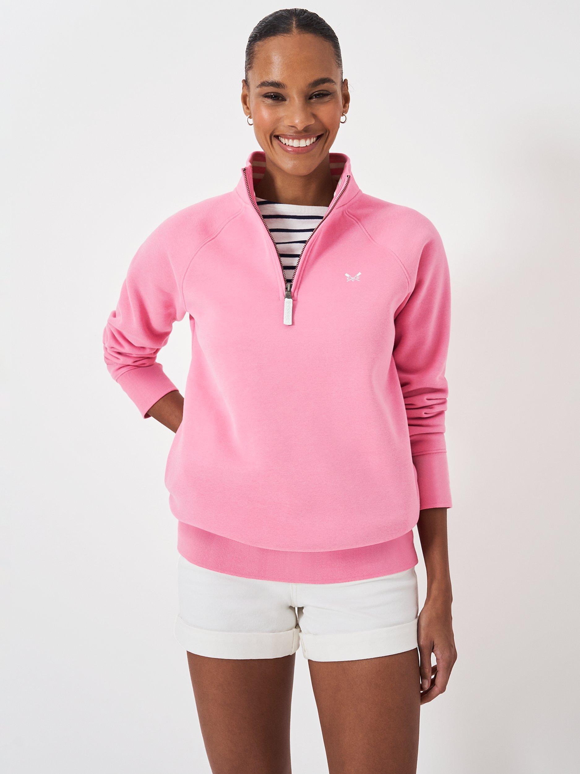 Crew Clothing Half Zip Sweatshirt