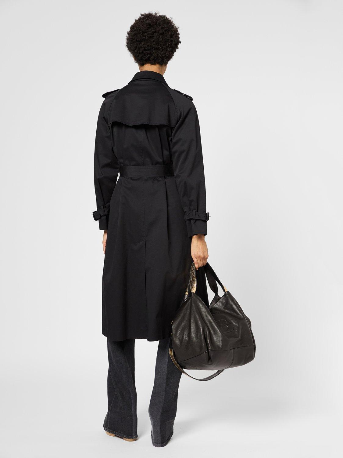 Product image 4 of 4, which shows Gerard Darel Serge Trench Coat, Black, 10