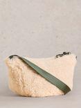 White Stuff Meadow Fluffy Cross Body Bag, Natural