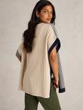 White Stuff Ash Knitted Poncho