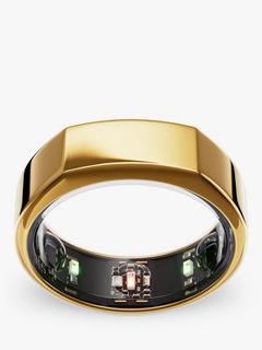 Oura Ring Gen3 Heritage Health & Fitness Tracker Smart Ring, Gold, Size 6
