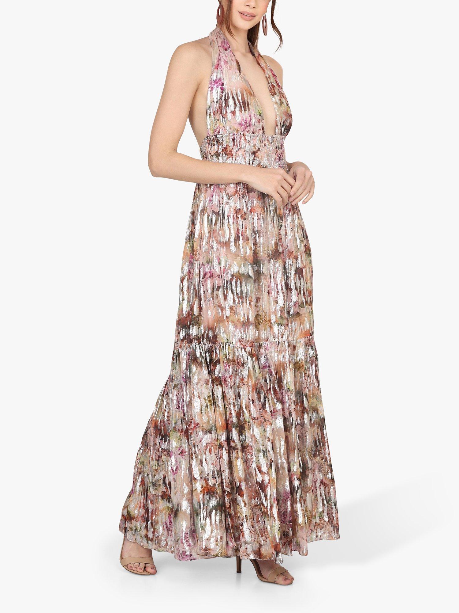 Lace & Beads Noorex Maxi Dress, Multi