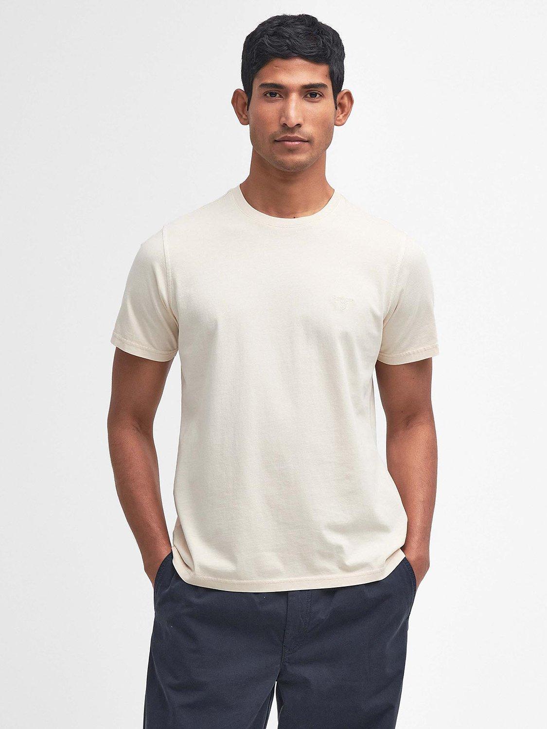 Barbour Garment Dyed T-Shirt, Rainy Day