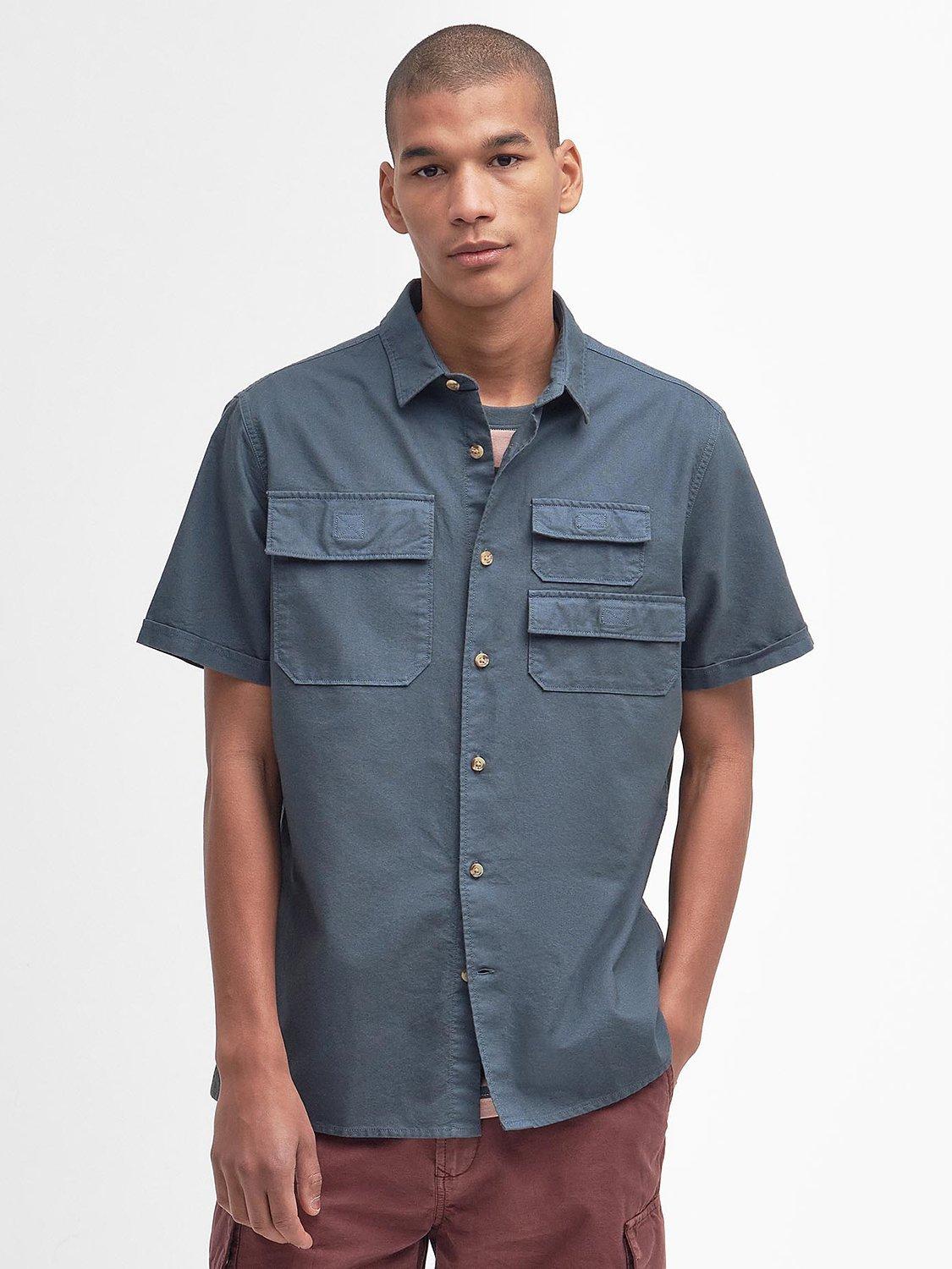 Barbour Catterick Regular Shirt, Dark Slate