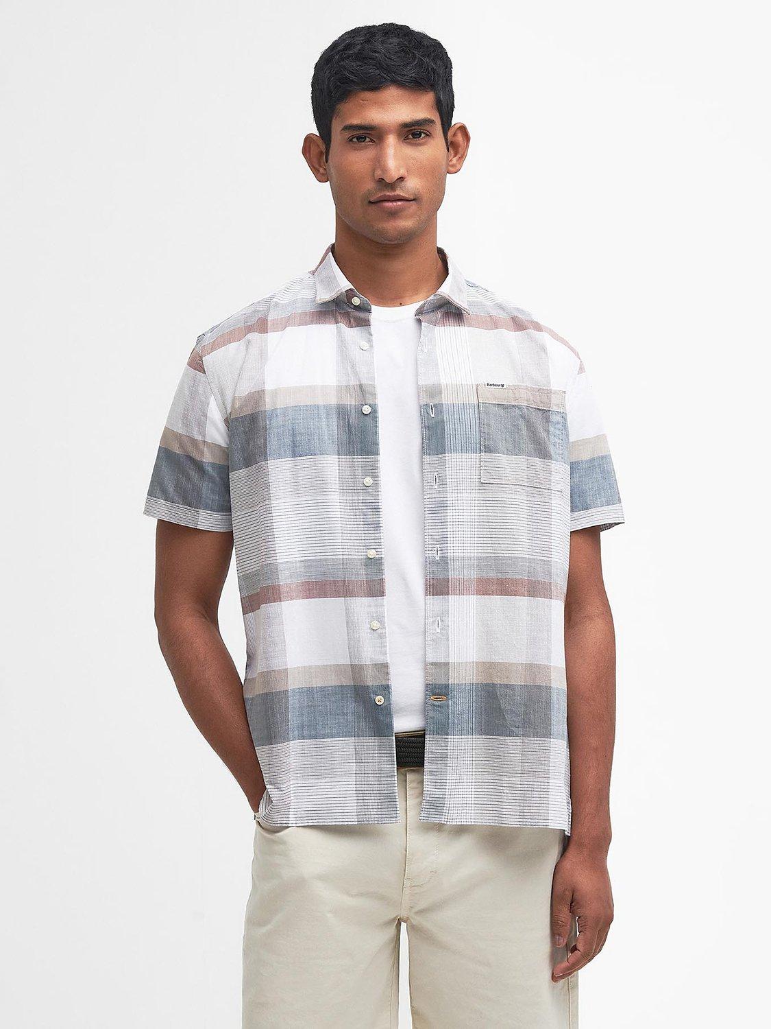 Barbour Hurlford Cotton Shirt, White
