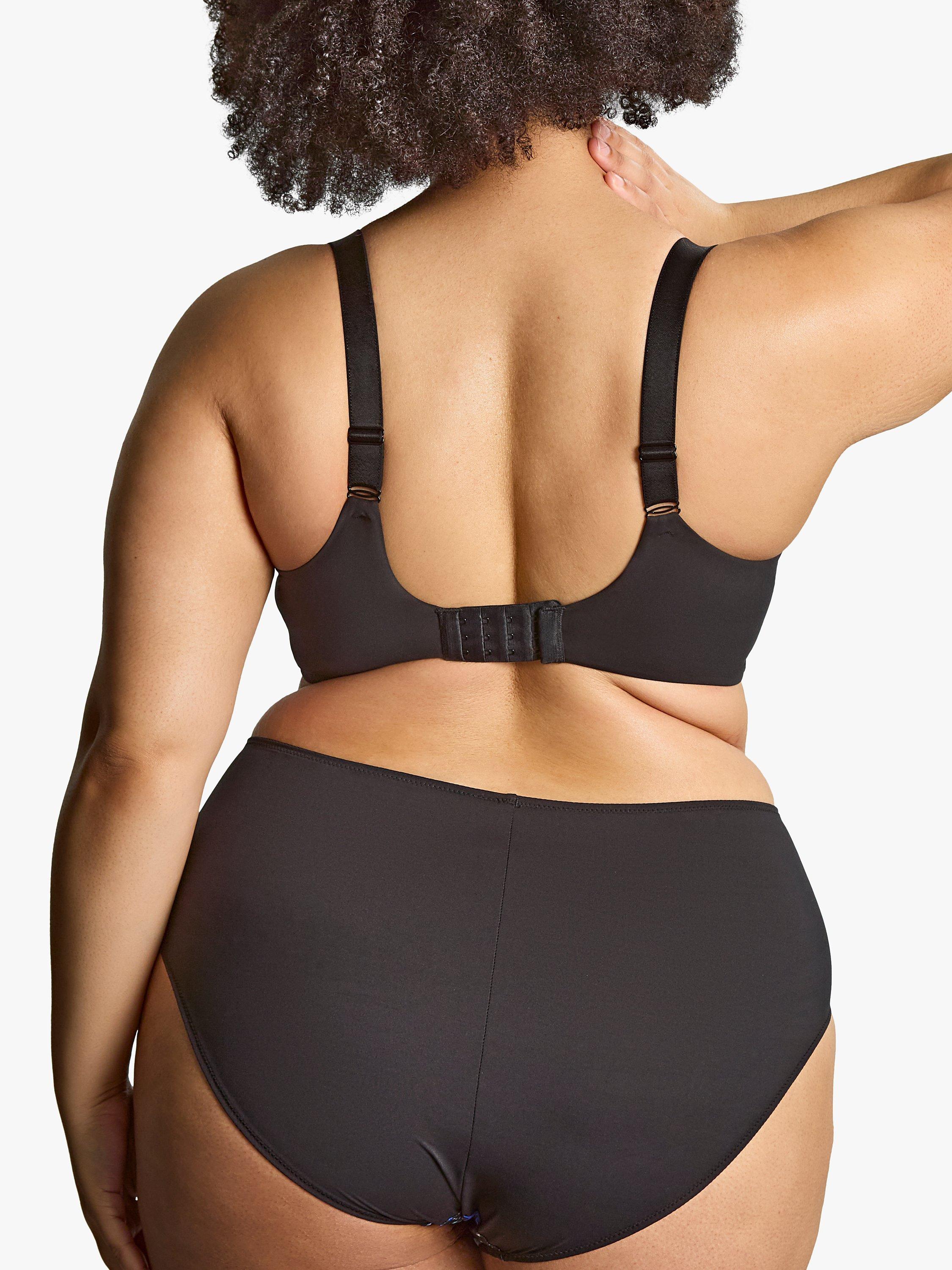 Product image 2 of 6, which shows Sculptresse Esme Deep Brief, Black/Multi, 12