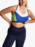 Panache Sculptresse 9442 Wired Non Padded Sports Bra, Blue/Multi