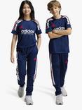 adidas Kids' Nations Pack Tiro Pants, Navy