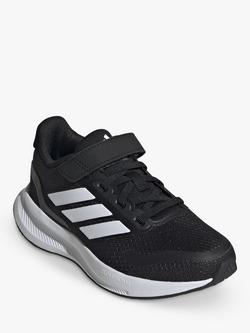 adidas Kids' Runfalcon 5 Sports Shoes, Black/White - view 2, Black/White