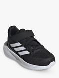 adidas Baby Runfalcon 5.0 Running Shoes, Black/White