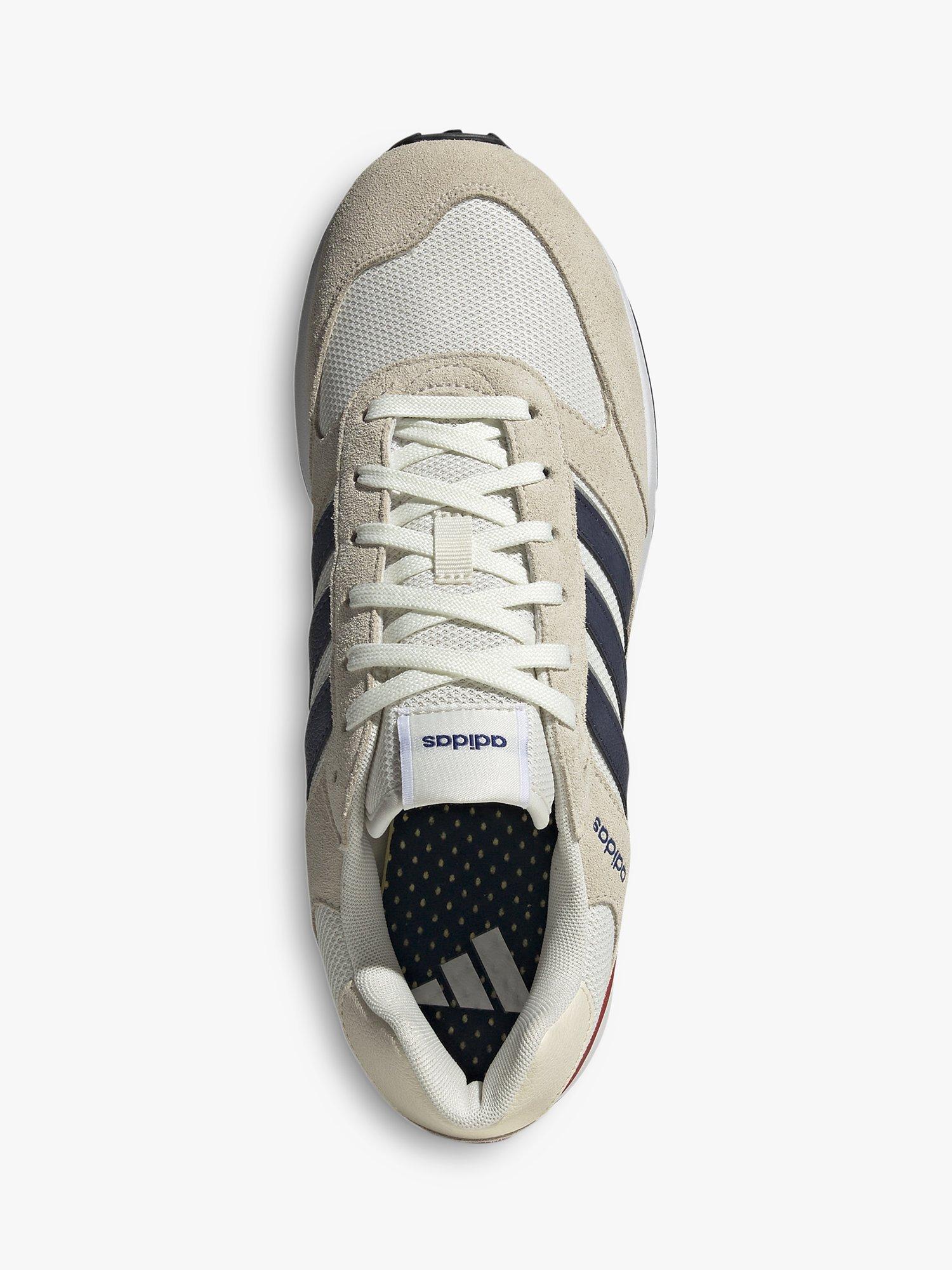 Product image 2 of 7, which shows adidas Run 80s Lace Up Trainers, Wonder White, 7