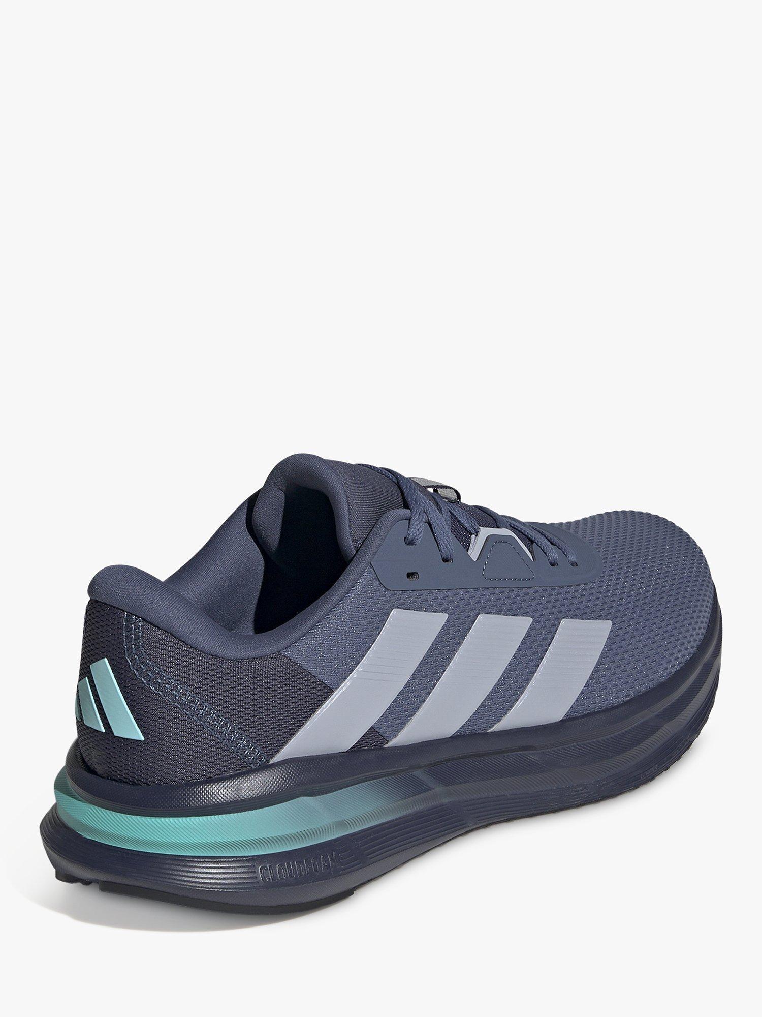 Product image 3 of 8, which shows adidas Galaxy 7 Running Shoes, Silver/Shadow Navy, 7