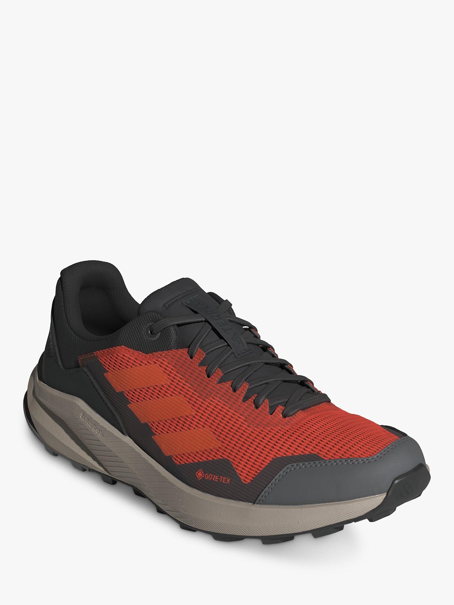 Product image 6 of 11, which shows adidas Terrex Trail Rider Gore-Tex Trail Men's Running Trainers, Impact Orange/Black, 7