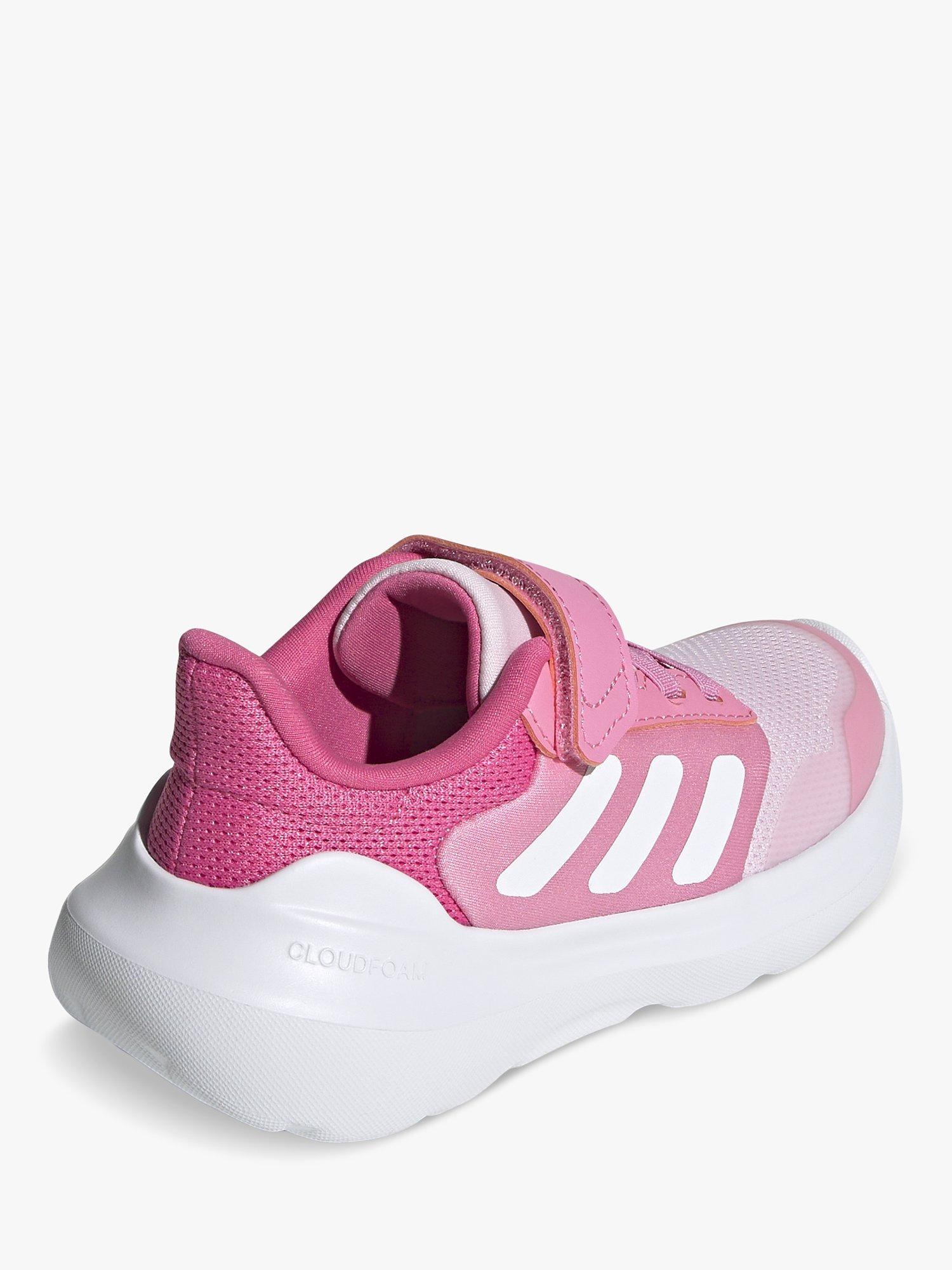 Pink kid adidas best sale