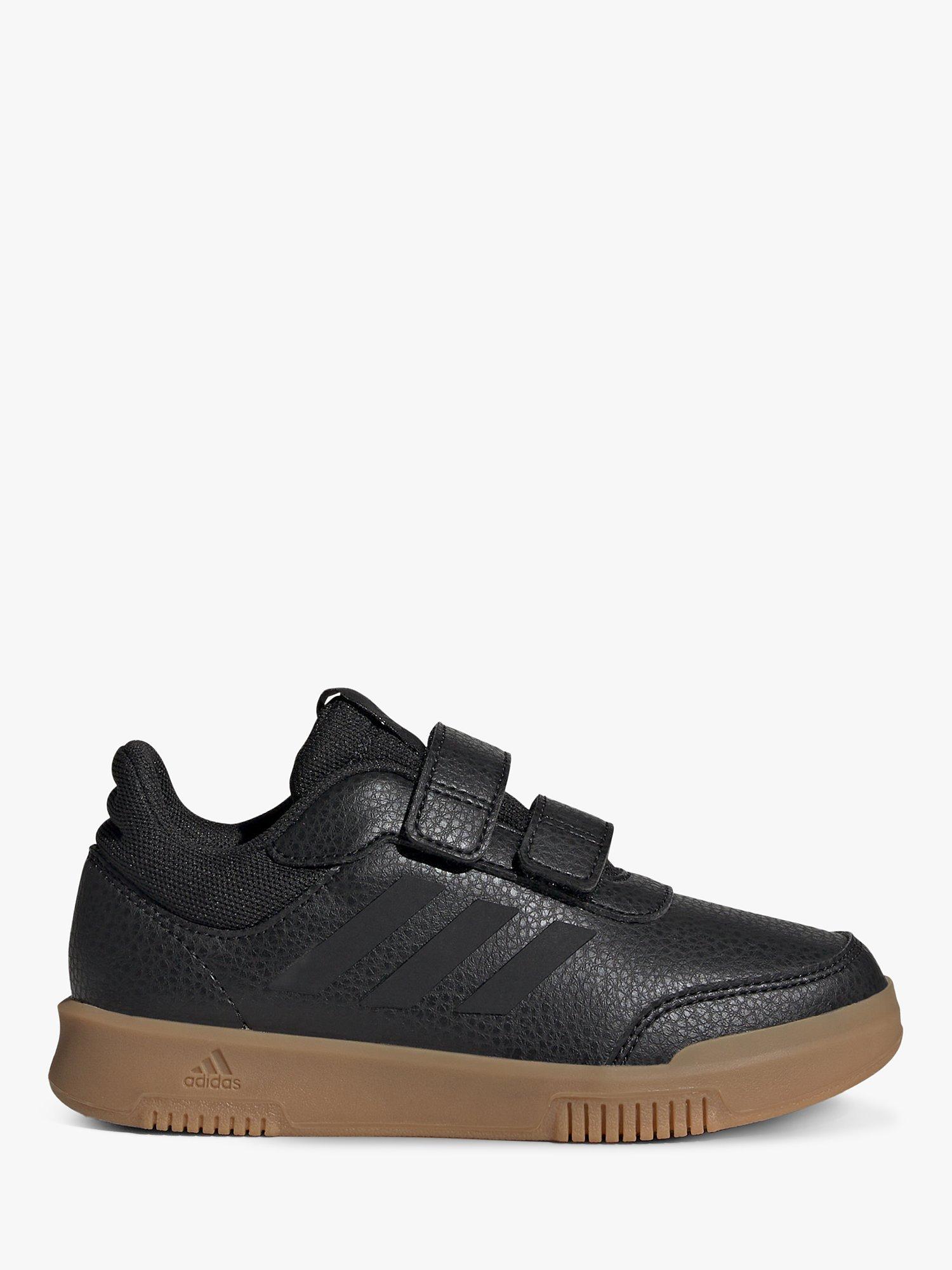 Black adidas velcro trainers best sale