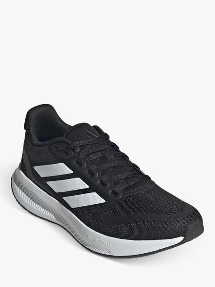 adidas Kids' Runfalcon 5 Running Shoes, Black/White - view 2, Black/White