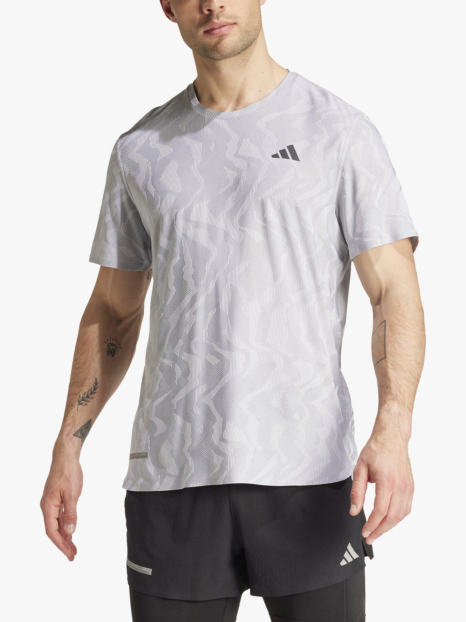 adidas HEAT.RDY Engineered Running T shirt Halo Silver