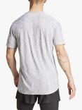 adidas HEAT.RDY Engineered Running T-shirt, Halo Silver