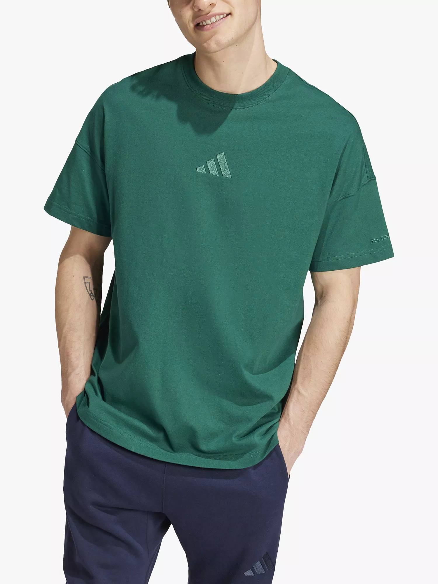 adidas Men's All SZN T-Shirt, Collegiate Green