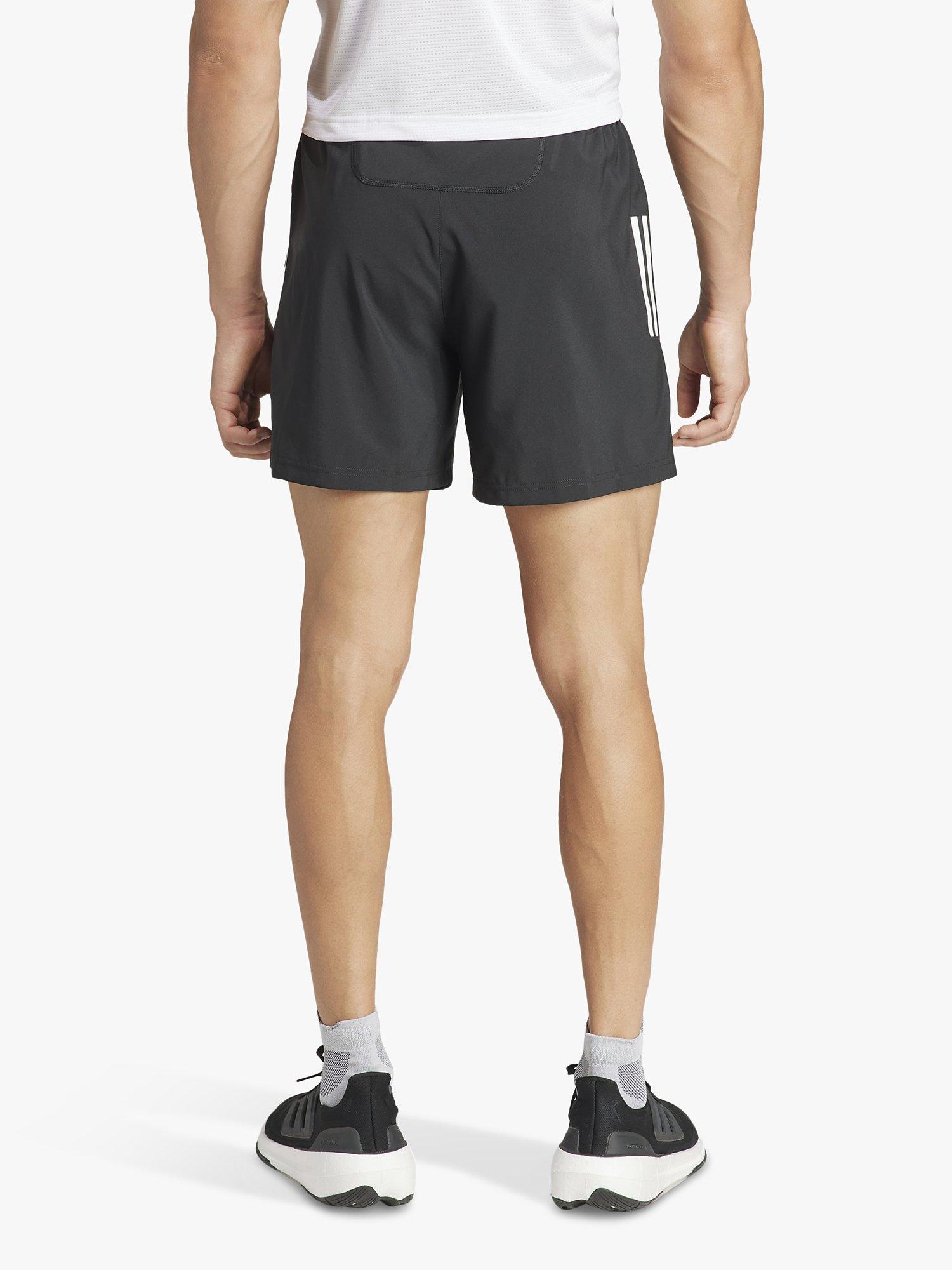 Product image 2 of 6, which shows adidas Men's Own The Run Aeroready Shorts, Black, S